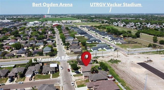 5212 N Huisache St, Pharr, TX 78577 - aerial view featuring a residential view