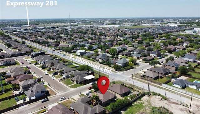 5212 N Huisache St, Pharr, TX 78577 - aerial view with a residential view