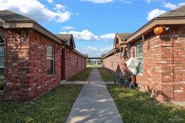 view of side of property