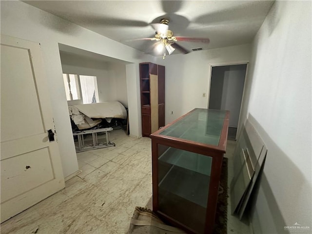 203 N Kansas Ave, Weslaco, TX 78596 - interior space with ceiling fan