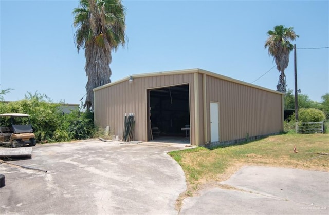 2517 E Mile 4th Rd, Mission, TX 78573 - view of detached garage