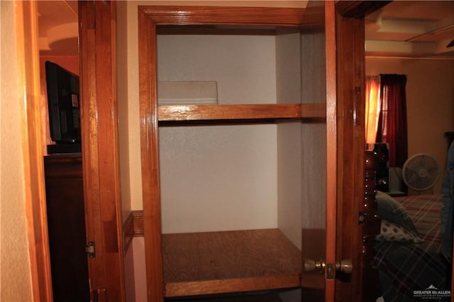 view of closet