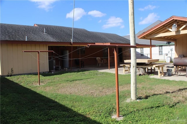 exterior space featuring a patio area