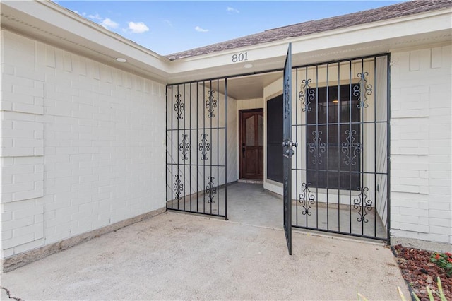 view of entrance to property