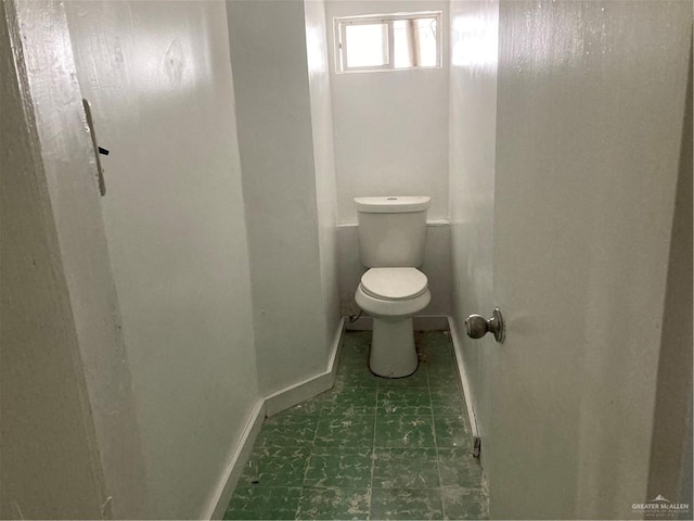 bathroom with toilet