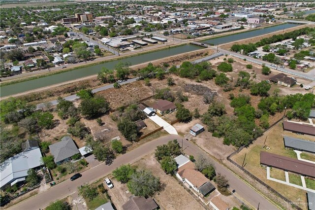 615 Iowa St, Mercedes, TX 78570 - aerial view featuring a residential view and a water view