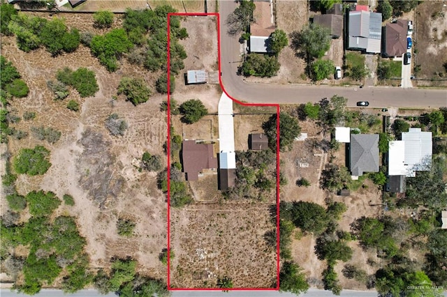 615 Iowa St, Mercedes, TX 78570 - drone / aerial view