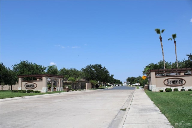 view of street