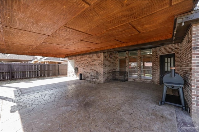 2103 W 30th St, Mission, TX 78574 - view of patio / terrace featuring fence