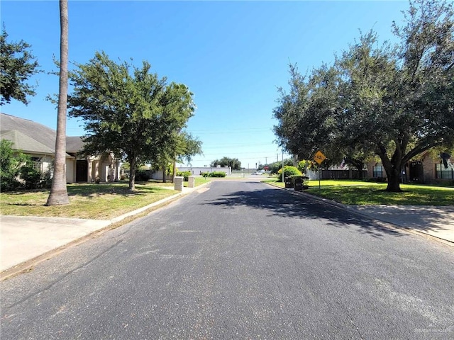 view of road