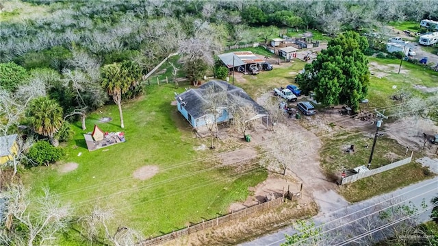 drone / aerial view