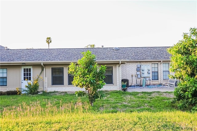 view of back of property