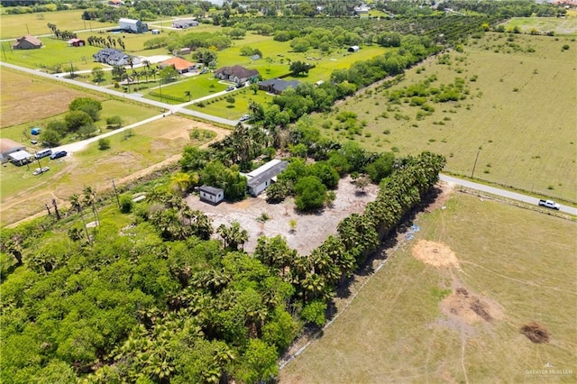 38639 W Centerline Rd, Los Fresnos, TX 78566 - aerial view of sparsely populated area featuring a tree filled landscape