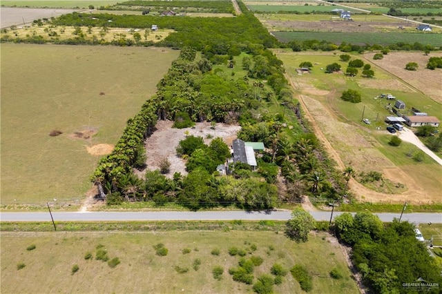 38639 W Centerline Rd, Los Fresnos, TX 78566 - aerial overview of property's location featuring rural landscape and large plots for crops