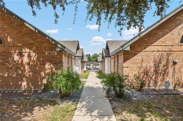 view of home's exterior