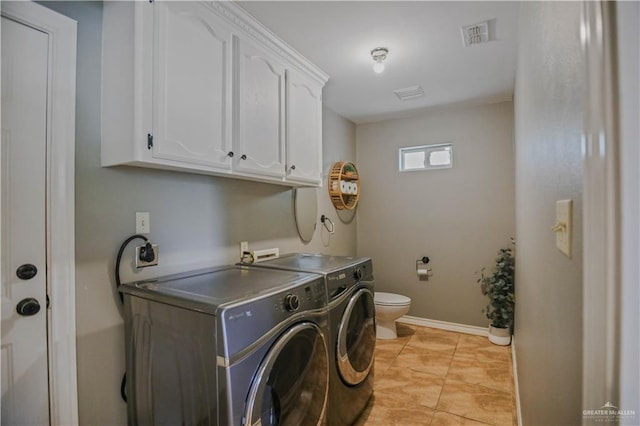315 Oregano St, Edinburg, TX 78541 - laundry area featuring washer and clothes dryer and light tile patterned flooring
