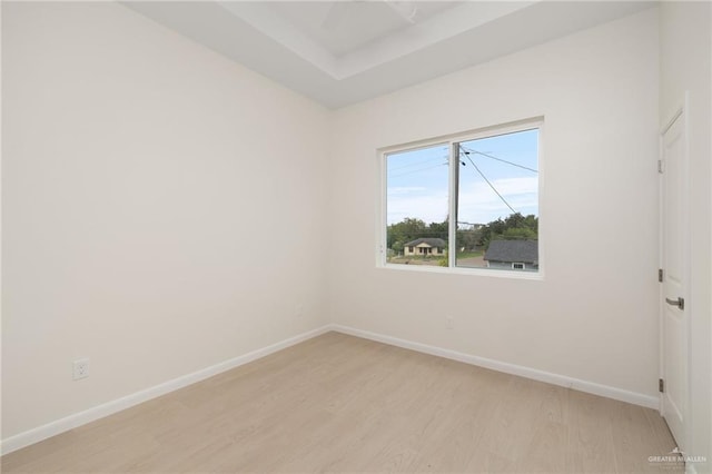 1202 N Lincoln Ave, San Juan, TX 78589 - unfurnished room with light wood-type flooring and baseboards