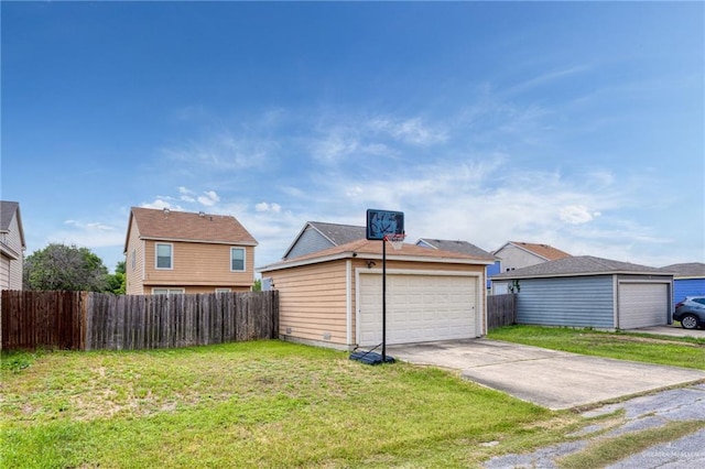 6009 Midcrown Dr, San Antonio, TX 78218 - exterior space with a garage and an outdoor structure