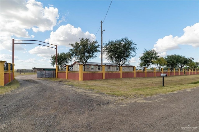 view of street