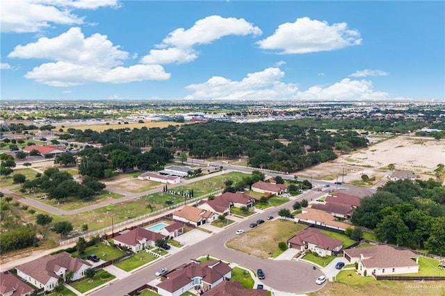 2803 Thompson St, Mission, TX 78573 - aerial perspective of suburban area