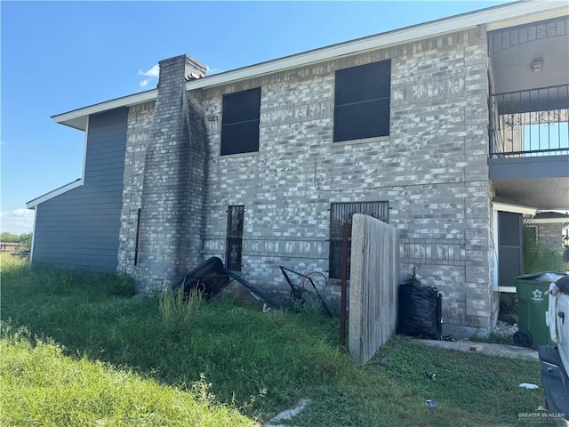 view of back of house