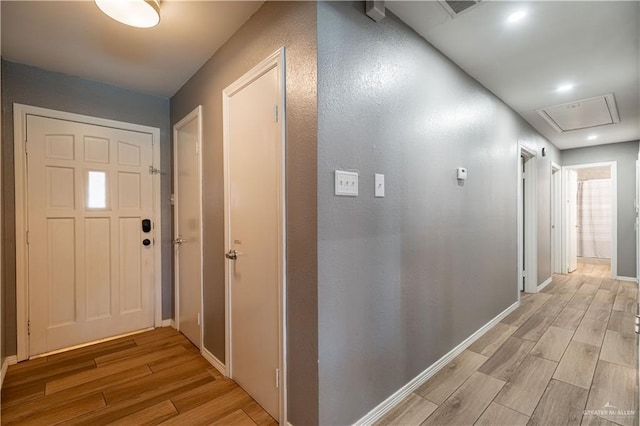 2105 Nightingale Ave W, Mcallen, TX 78504 - hall featuring light wood-type flooring and baseboards