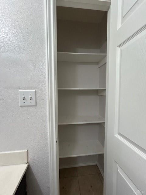 view of pantry