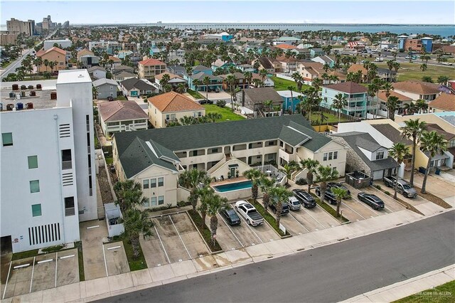 129 E Lantana St Unit 3, South Padre Island, TX 78597 - birds eye view of property with a residential view
