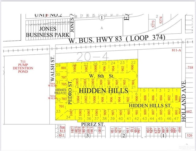 1002 W 8th St, Mission TX, 78572 land for sale