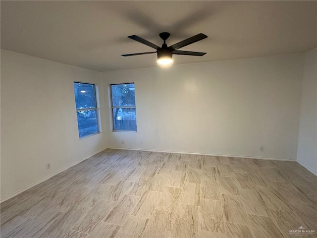 3518 Monette St, Edinburg, TX 78539 - unfurnished room with ceiling fan and baseboards