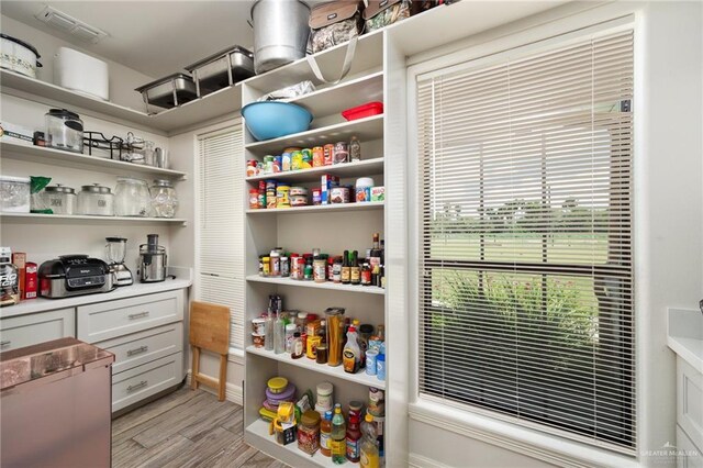 view of pantry