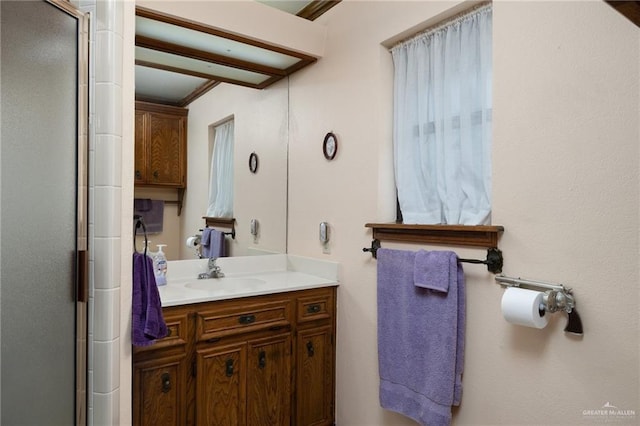 7226 Ford St, Mission, TX 78572 - full bath with vanity and a shower with door