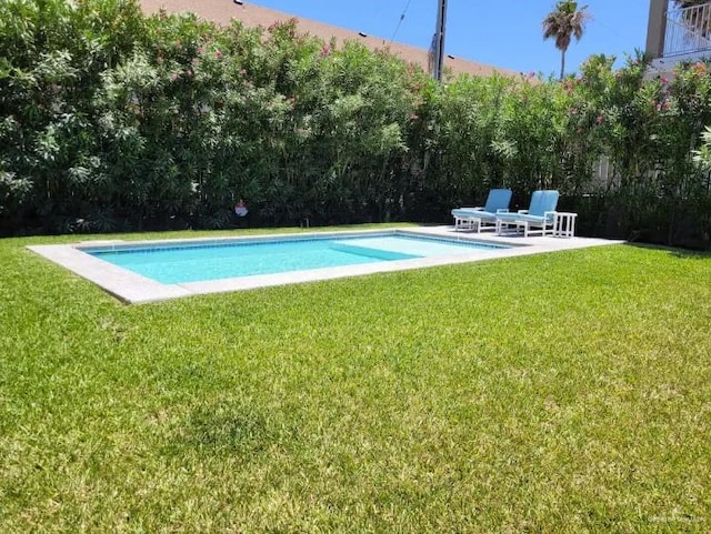 102 E Tarpon St, South Padre Island, TX 78597 - outdoor pool with a yard and a patio area