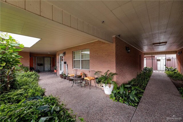 view of patio / terrace