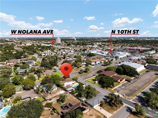 1201 W Fern Ave, Mcallen, TX 78501 - aerial view