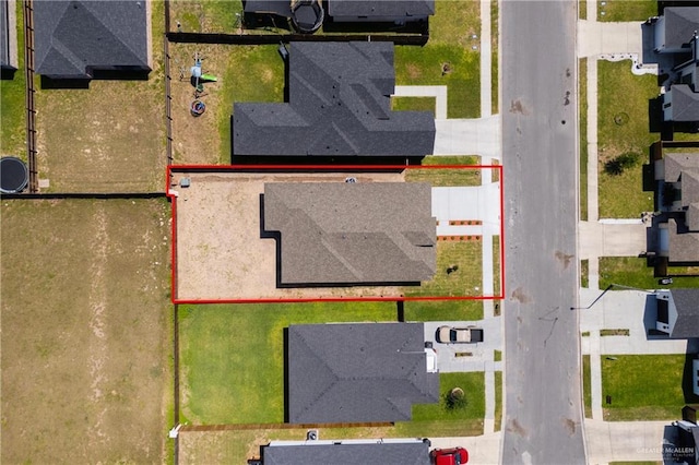 3311 Las Vistas Ln, Weslaco, TX 78596 - aerial view of property and surrounding area with property boundaries highlighted