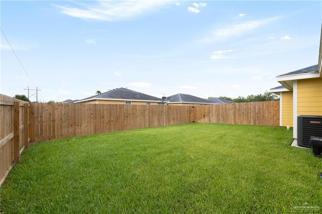 1500 Westgate Dr, Weslaco, TX 78596 - view of yard with central AC unit