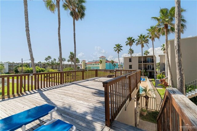 104 E Parade Dr Unit 12, South Padre Island, TX 78597 - view of deck