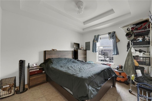 115 W Albatross Ave, Pharr, TX 78577 - bedroom featuring a tray ceiling