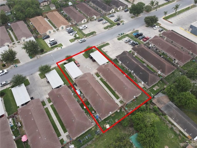 115 W Albatross Ave, Pharr, TX 78577 - aerial view with a residential view