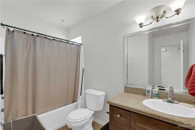 115 W Albatross Ave, Pharr, TX 78577 - full bathroom with vanity, toilet, and shower / tub combo