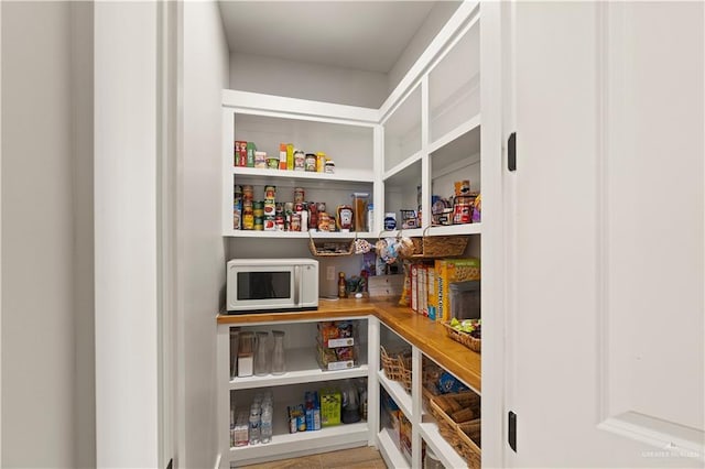 view of pantry