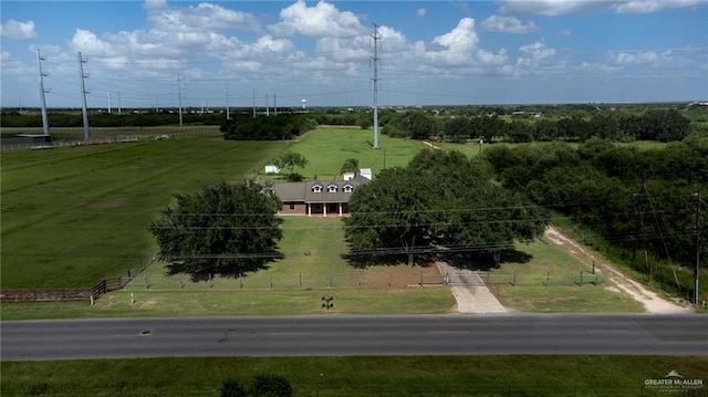 1806 N Doolittle Rd, Edinburg, TX 78542 - aerial view of sparsely populated area