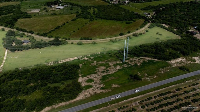 1806 N Doolittle Rd, Edinburg, TX 78542 - aerial view of property and surrounding area featuring rural landscape
