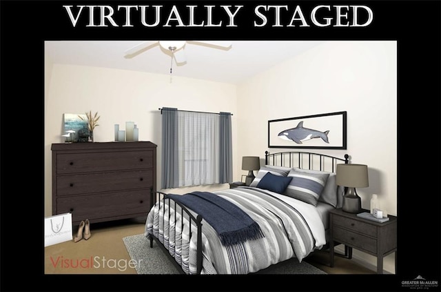 301 Houston St Unit 3303, Port Isabel, TX 78597 - bedroom with a ceiling fan