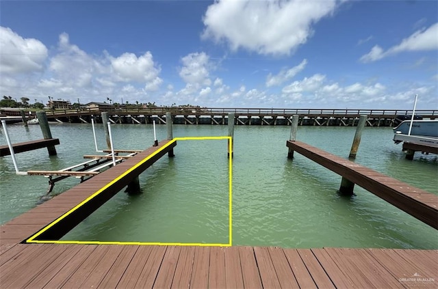 301 Houston St Unit 3303, Port Isabel, TX 78597 - dock area with a water view