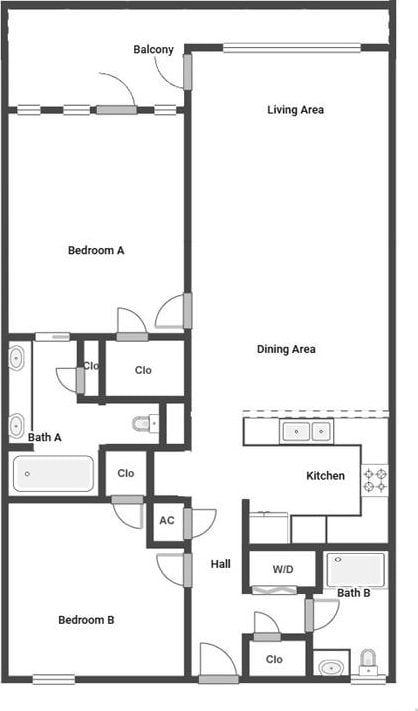 301 Houston St Unit 3303, Port Isabel, TX 78597 - view of home floor plan