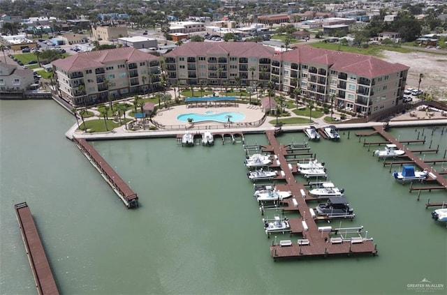 301 Houston St Unit 3303, Port Isabel, TX 78597 - bird's eye view of a large body of water