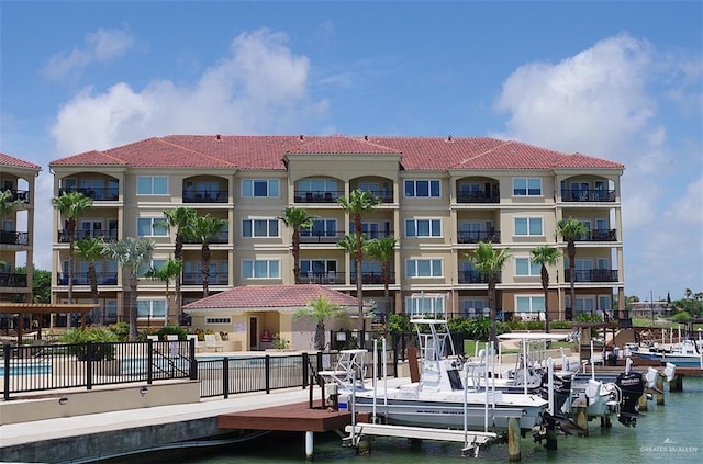 301 Houston St Unit 3303, Port Isabel, TX 78597 - view of property featuring a water view