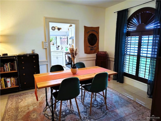 2513 Sandpiper Ave, Mcallen, TX 78504 - dining space featuring healthy amount of natural light and light tile patterned flooring